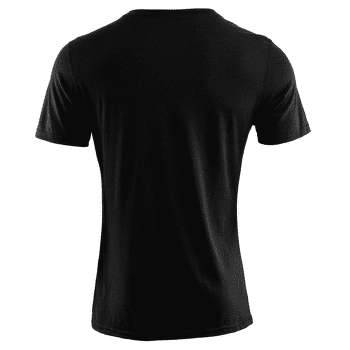 Tricou cu mânecă scurtă Aclima LightWool Undershirt Tee Men Jet Black