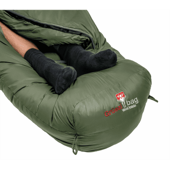 Sac de dormit Grüezi bag Biopod Wolle Survival Ice Greenery