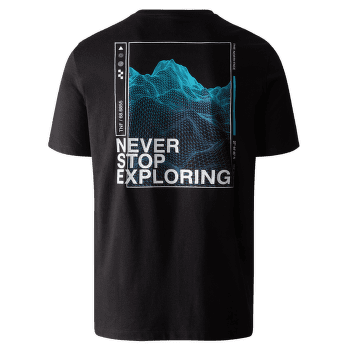 Tricou cu mânecă scurtă The North Face FOUNDATION GRAPHIC TEE S/S Men TNF BLACK/OPTIC BLUE