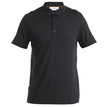 Tricou polo Icebreaker Merino 150 Tech Lite III SS Polo Men Black