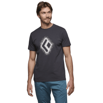 Tricou cu mânecă scurtă Black Diamond Chalked Up 2.0 SS Tee Men Black