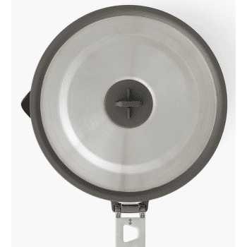 Oală Sea to Summit Detour Stainless Steel Collapsible Pouring Pot - 1.8L Beluga Black