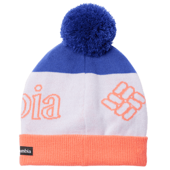 Căciuli Columbia Youth Polar Powder Beanie Clematis Blue, Snowdrift, Hot Coral 516