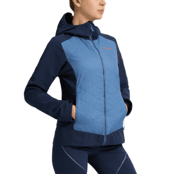 Jachetă La Sportiva KAP HYBRID HOODY Women Moonlight/Deep Sea