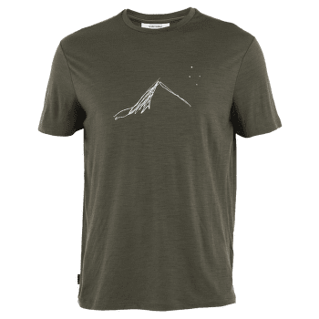 Tricou cu mânecă scurtă Icebreaker Merino 150 Tech Lite SS Tee Southern Constellation Men LODEN