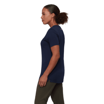 Tricou cu mânecă scurtă Mammut Mammut Core T-Shirt Logo Women marine 5118