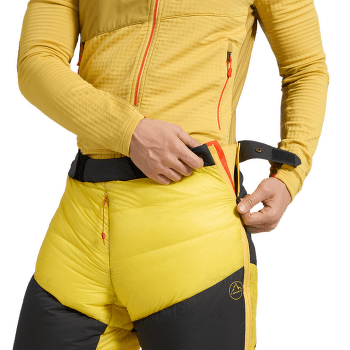 Pantaloni La Sportiva OLYMPUS TECH DOWN PANT Yellow/Black