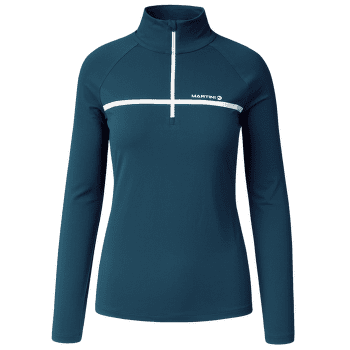 Tricou cu mânecă lungă Martini DESIRE HALFZIP SHIRT Women poseidon