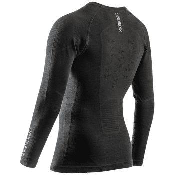 Tricou cu mânecă lungă X-Bionic SYMBIO MERINO SHIRT LS MEN Opal Black