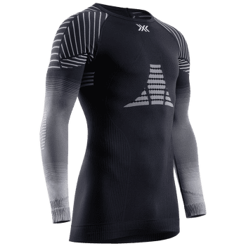 Tricou cu mânecă lungă X-Bionic INVENT FX SHIRT LS MEN X Black/Grey/Light Grey