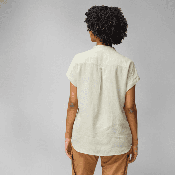 Cămașă cu mânecă scurtă Fjällräven Övik Hemp Shirt SS Women Chalk White