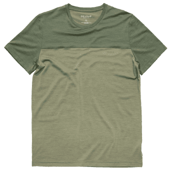 Tricou cu mânecă scurtă Devold Classic Linear Tee Men 421C FOREST/LICHEN