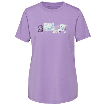 Tricou cu mânecă scurtă Mammut Mountain T-Shirt Women 3308m 6434 lavandin