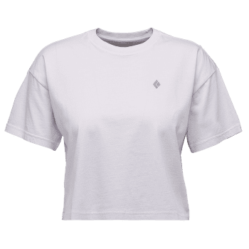 Tricou cu mânecă scurtă Black Diamond Diamond Crop SS Tee Women Soft Lilac