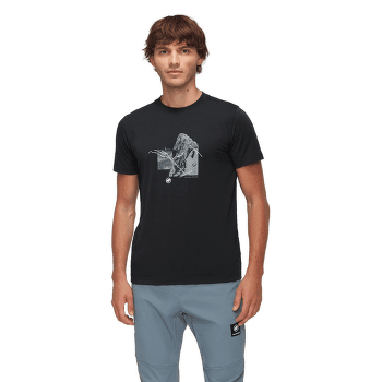 Tricou cu mânecă scurtă Mammut Mountain T-Shirt Men 4208m black 0001