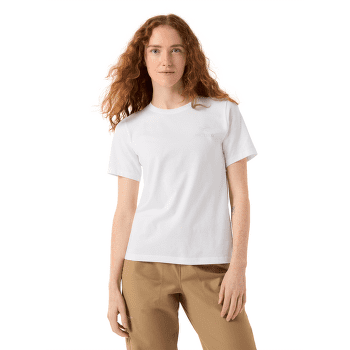 Tricou cu mânecă scurtă Arcteryx Kragg SL Cotton Emblem Crew SS Women Black