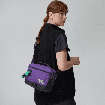 Geantă Fjällräven Vardag Shoulder Bag 6 Violette-Coal Black