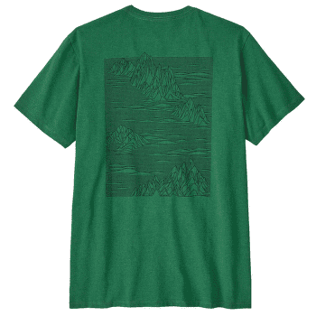 Tricou cu mânecă lungă Patagonia Strataspire Responsibili-Tee® Heartleaf Green