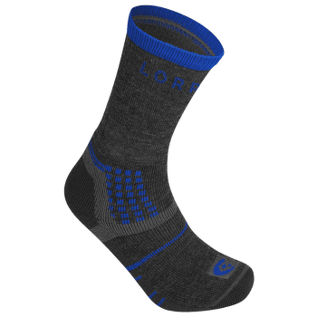 Șosete Lorpen T3 MIDWEIGHT HIKER Men CHARCOAL/BLUE