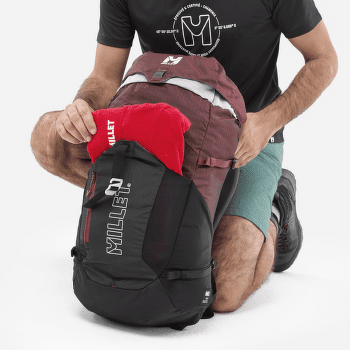 Rucsac Millet Ubic 25 E-BLACK/DARK RED