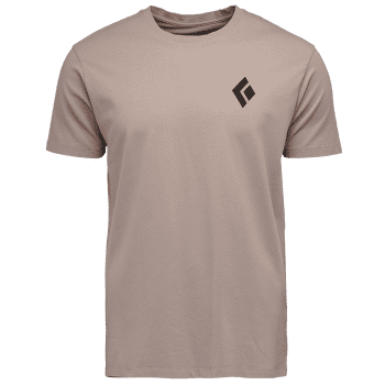 Tricou cu mânecă scurtă Black Diamond SS Equipment For Alpinist Tee Men Pale Mauve