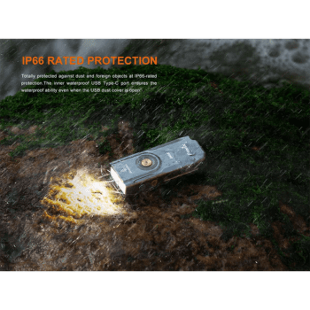 Lanterna Fenix Rechargeable Flashlight E06R Turquoise