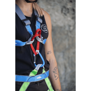 Buclă Rock Empire Ferrata Connect Šedá