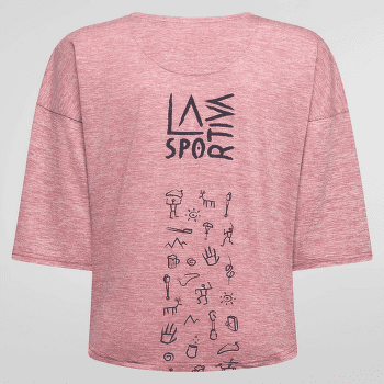 Tricou cu mânecă scurtă La Sportiva CAVE PAINT T-SHIRT Women Rosebay
