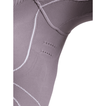 Tricou cu mânecă lungă X-Bionic Energy Accumulator 4.0 Shirt Round Neck Women Dusty Lavender/Arctic White