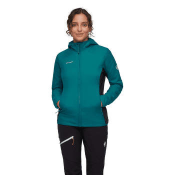 Jachetă Mammut Rime Light IN Hybrid Hooded Jacket Women 40320 deep teal