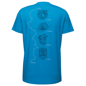 Tricou cu mânecă scurtă Mammut Mountain T-Shirt Eiger Men glacier blue