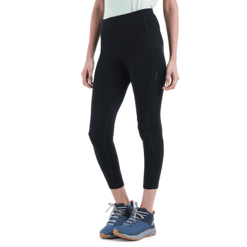 Colanți Icebreaker Merino 260 Fastray 25 inch High Rise Tights Women Black