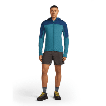 Hanorac Icebreaker Merino Blend 300 RealFleece™ Descender LS Zip Men BLACK