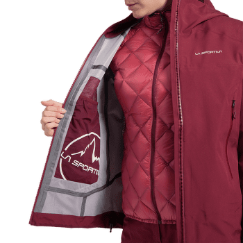 Jachetă La Sportiva CREST EVO SHELL JACKET WOMEN Redwood_R25R25