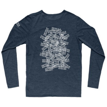Tricou cu mânecă lungă Devold Active Stamp LS Men 287A NIGHT