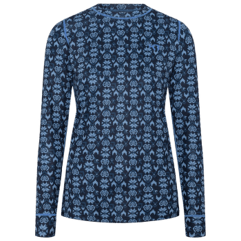 Tricou cu mânecă lungă Kari Traa Fryd LS Women ROIRI/DARK NAVY BLUE