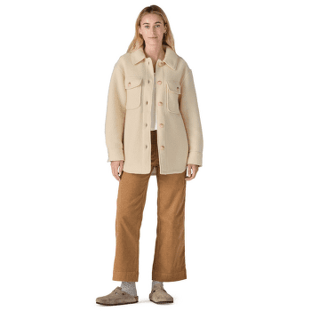 Jachetă Patagonia Retro Pile Shacket Women Natural