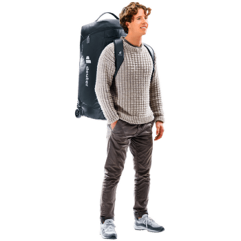 Geantă deuter Duffel Pro Roller 90 mineral-grove