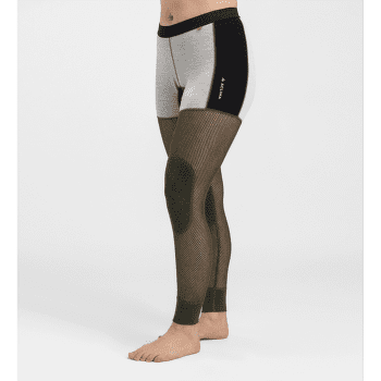 Colanți Aclima WoolNet Hiking Longs Women Jet Black/Poinciana/Capulet Olive