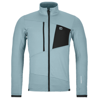 Jachetă Ortovox FLEECE GRID JACKET MEN 87301 glacier grey