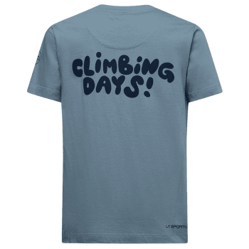 Tricou cu mânecă scurtă La Sportiva CLIMBING DAYS Kids Limestone/Night Sky