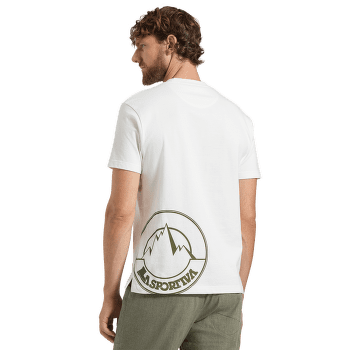 Tricou cu mânecă scurtă La Sportiva EIGHTIES LOGO T-SHIRT Men Chalk/Cypress