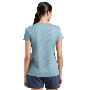 Tricou cu mânecă scurtă La Sportiva PURE T-SHIRT Women Black/Hibiscus