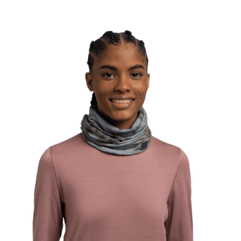 Eșarfă Buff Merino Lightweight Tye Dye DYE NAVY