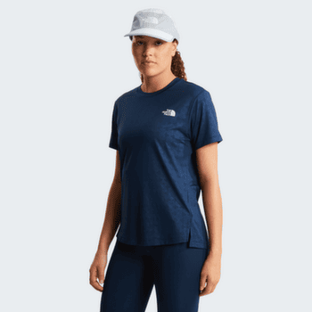 Tricou cu mânecă scurtă The North Face Flex Geo Embossed Short Sleeve Reg T-Shirt Women SUMMIT NAVY
