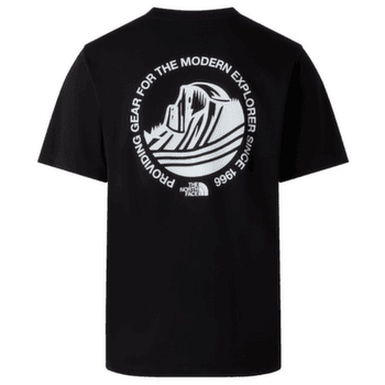 Tricou cu mânecă scurtă The North Face Monte Regular Short Sleeve Tee - Graphic Men TNF BLACK