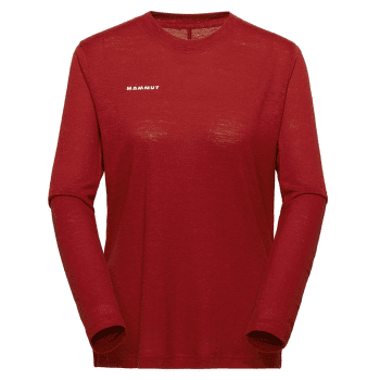 Tricou cu mânecă lungă Mammut MASSONE LIGHT LONGSLEEVE WOMEN 3818 dark mammut red