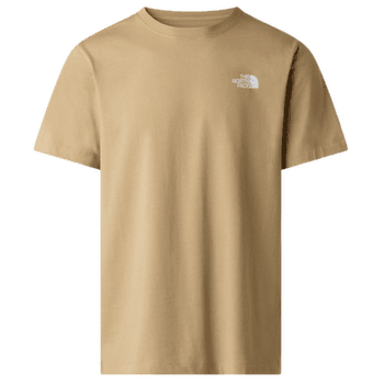 Tricou cu mânecă scurtă The North Face Evolution Box NSE Regular Short Sleeve Men Khaki Stone