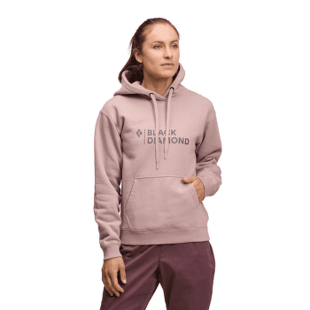 Hanorac Black Diamond Mini Stacked Pullover Hoody Women Pale Mauve