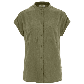 Cămașă cu mânecă scurtă Fjällräven Övik Hemp Shirt SS Women Green
